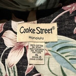 Cooke Street Men's Floral Casual Button Down Shirt - Blue and Pink